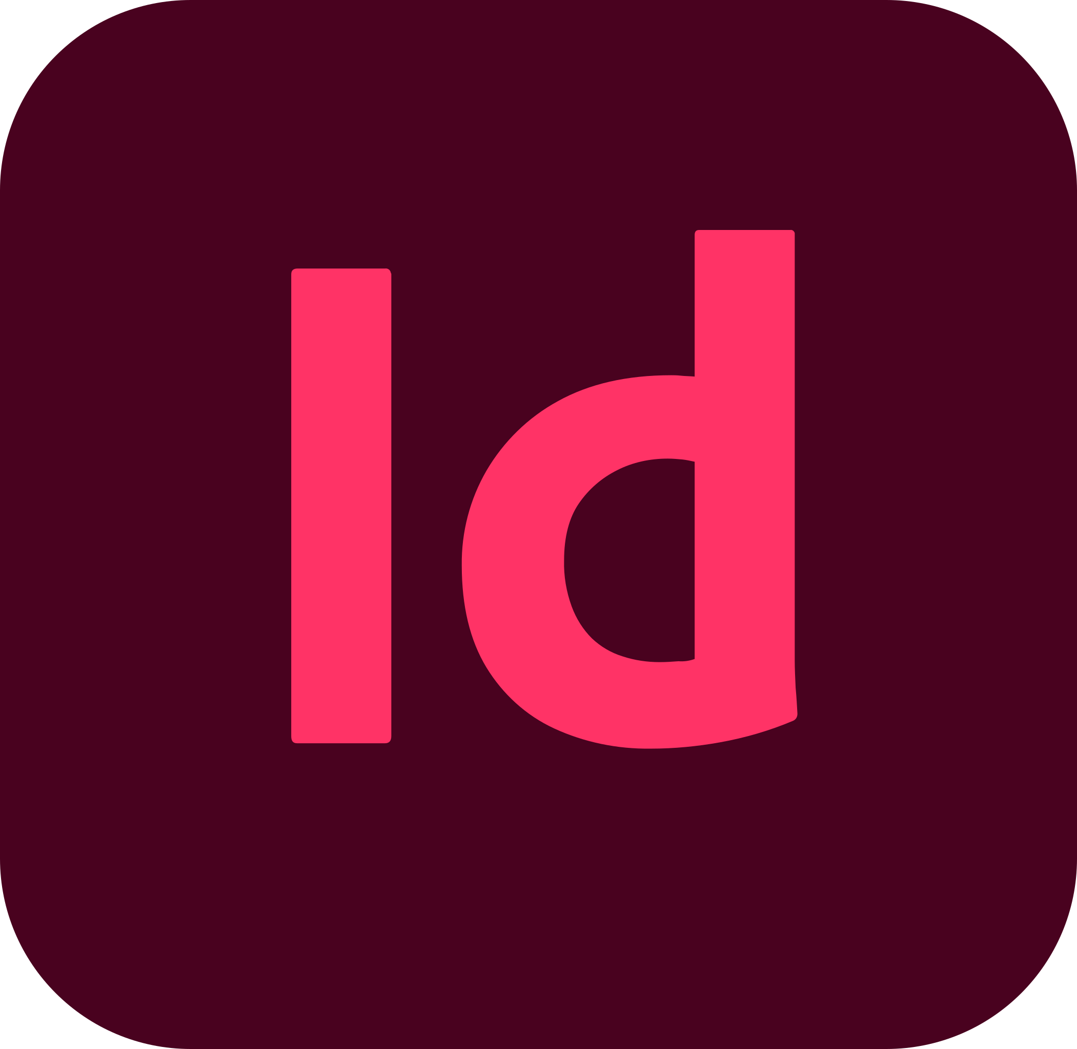  adobe in design logo